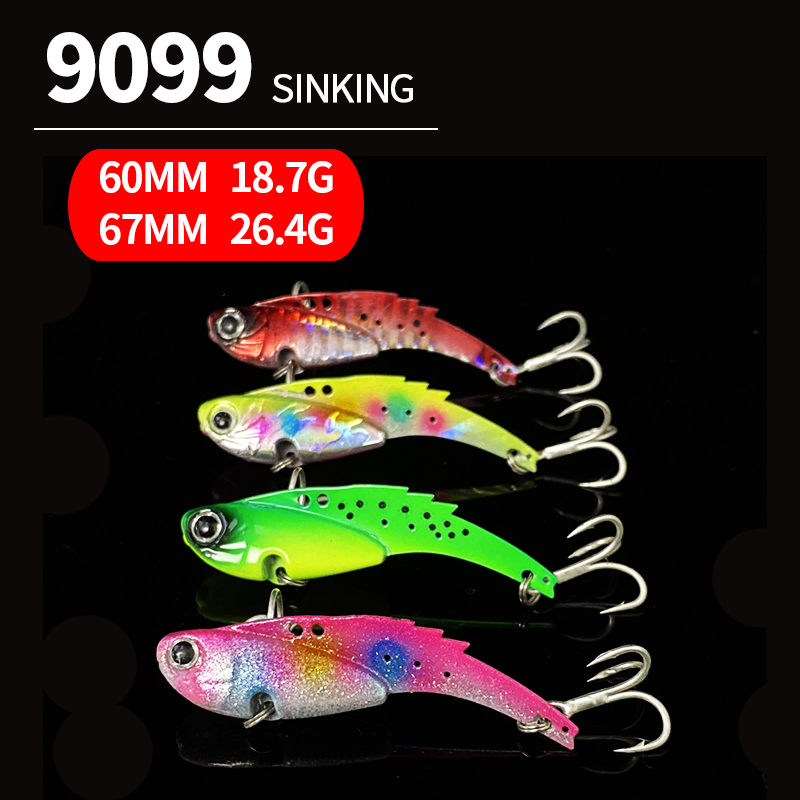 Fishing Lure Blade Bait - 1個入り メタルブレード バイブレーション 67MM 26.4G 60MM