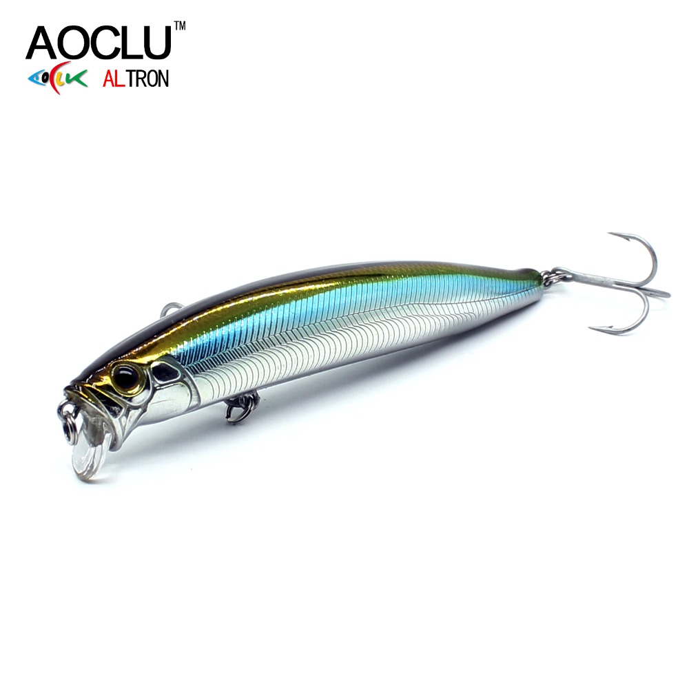 Fishing Lure Jerkbait - AOCLU シーバス キラー フローティング ワブラー 105