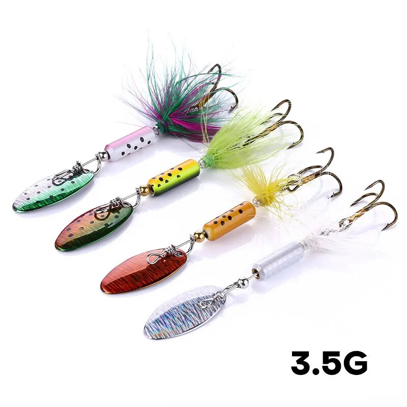 Fishing Lure Spoon - 金属 VIB ルアー 1 個 3.5
