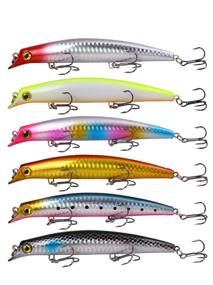 Fishing Lure Popper - 6 個クランクベイト釣りルアー海トップウォーターポッパー表面ハード餌人工ワブラーパイクトローリング鯉釣具