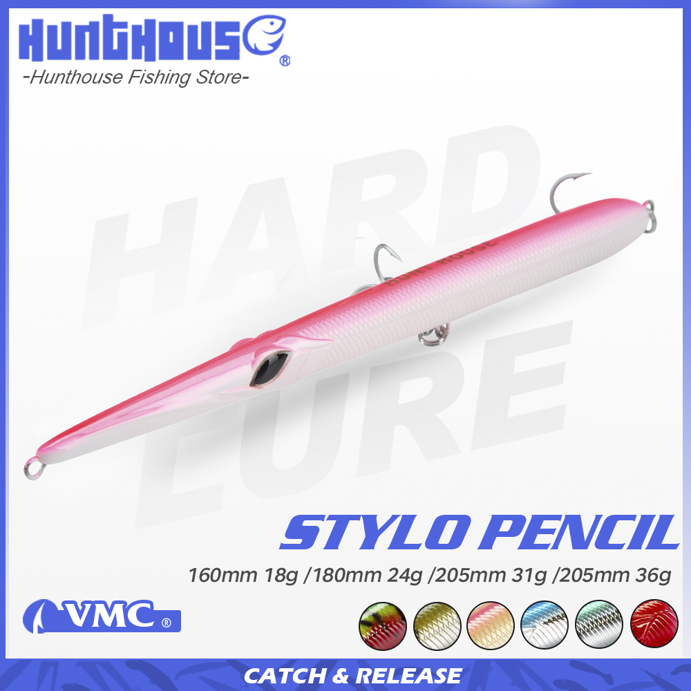 Fishing Lure Topwater - ハントハウス スタイロ 160/180/205mm 18/24/31/36g スピニング ルアー