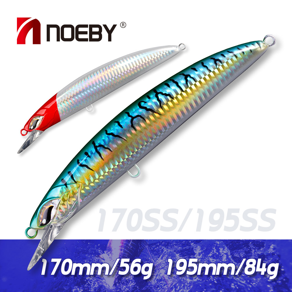 Fishing Lure Jerkbait - ノエビー ヘビーシンキングミノー ルアー 170mm 56g 195mm