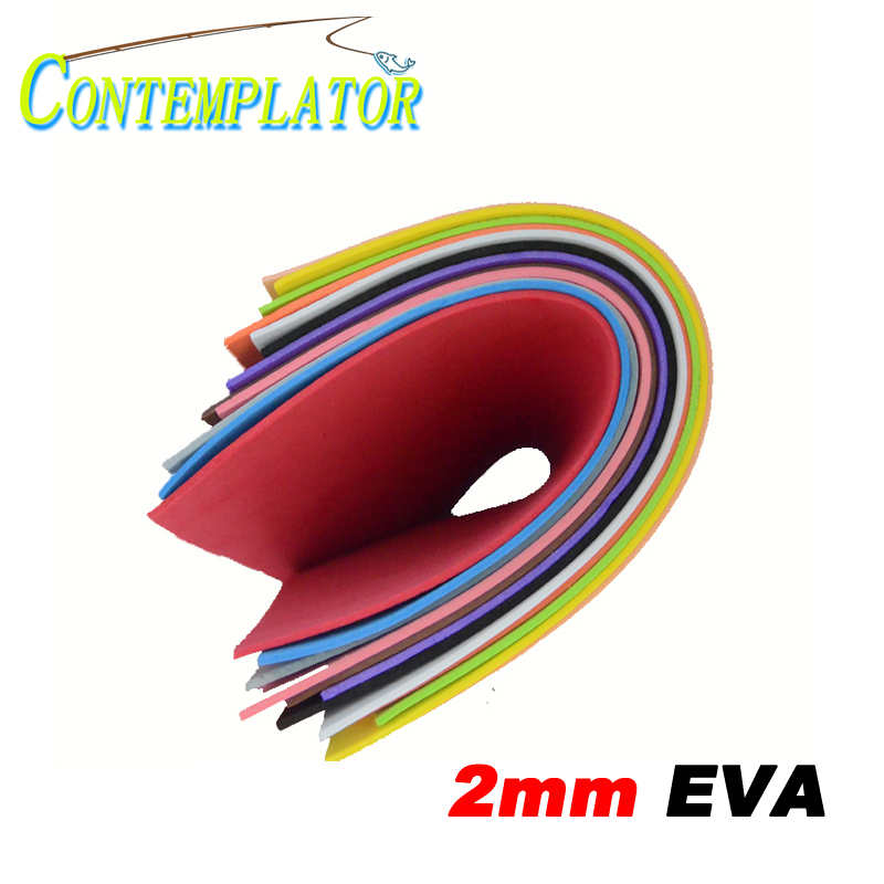 Fishing Lure Topwater - 3/4/5個結束2ミリメートルeva paper floating地上ハエ24センチメートル * 24センチメートル泡シート製造独立機関釣りタックルアクセサリー