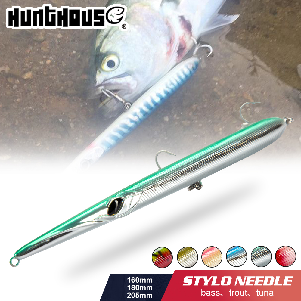 Fishing Lure Topwater - ハントハウス ニードルフィッシング ルアー ロングキャスティング ペンシルスティックベイト 18/24/31/36g