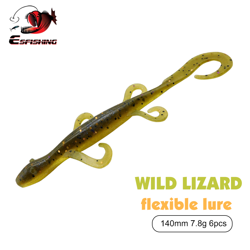 Fishing Lure Swimbait - ESFISHING フィッシング ルアー ワイルド リザード 140mm