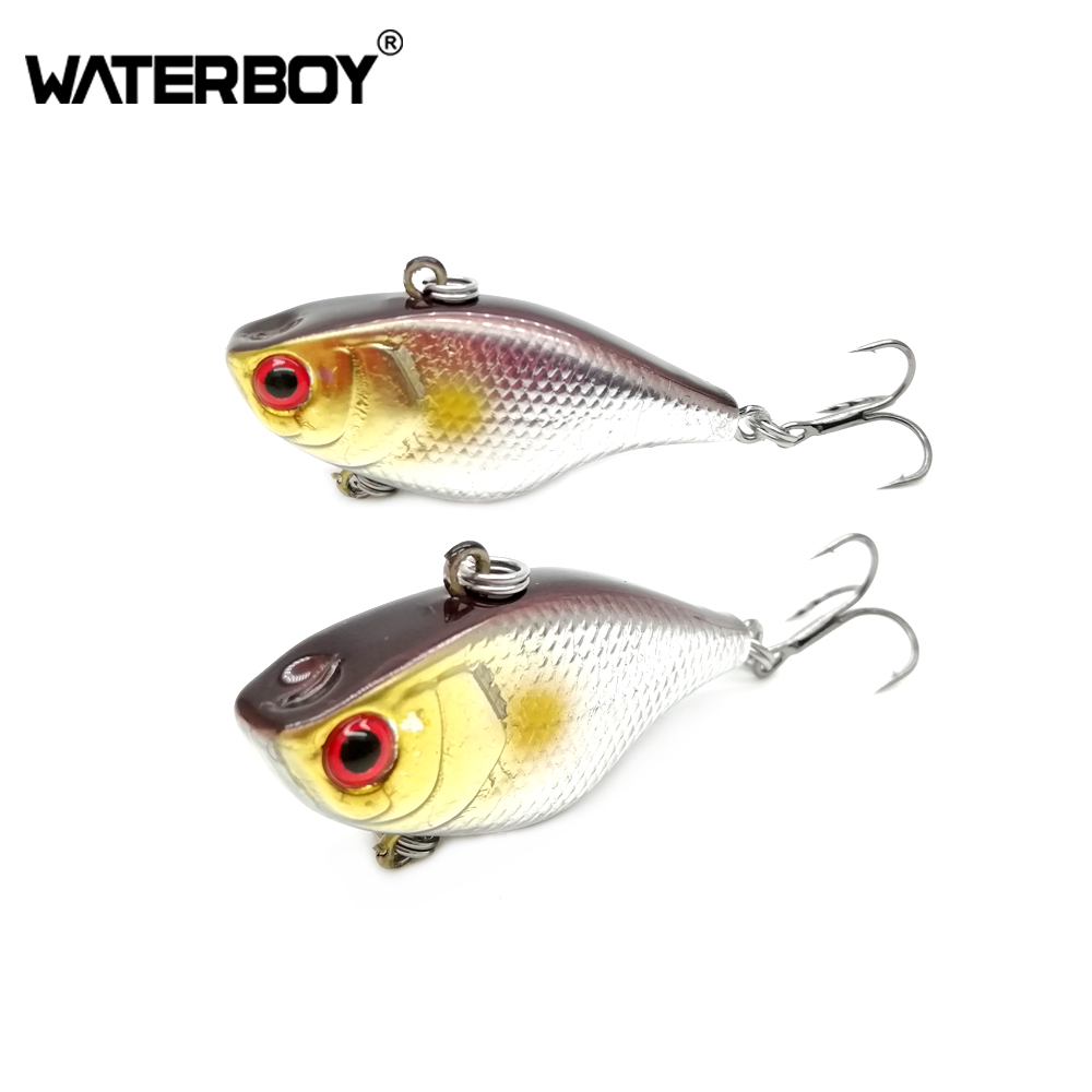 Waterboy 1個4センチメートル4.6グラムミニvib - Fishing Lure Jerkbait のレビューと価格