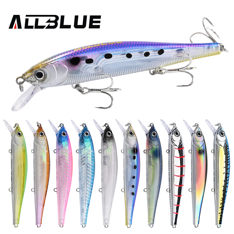 オールブルー 3D ジャークベイト ウォブラー フィッシング - Fishing Lure Jerkbait のレビューと価格