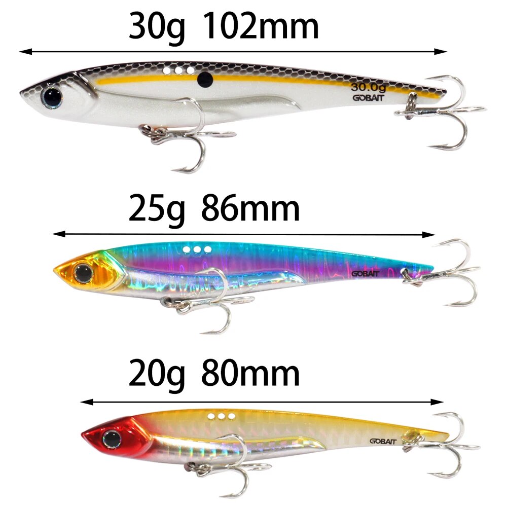 ゴベイトフィッシングルアー,金属ジグ,シンキングブレード,ト - Fishing Lure Blade Bait のレビューと価格