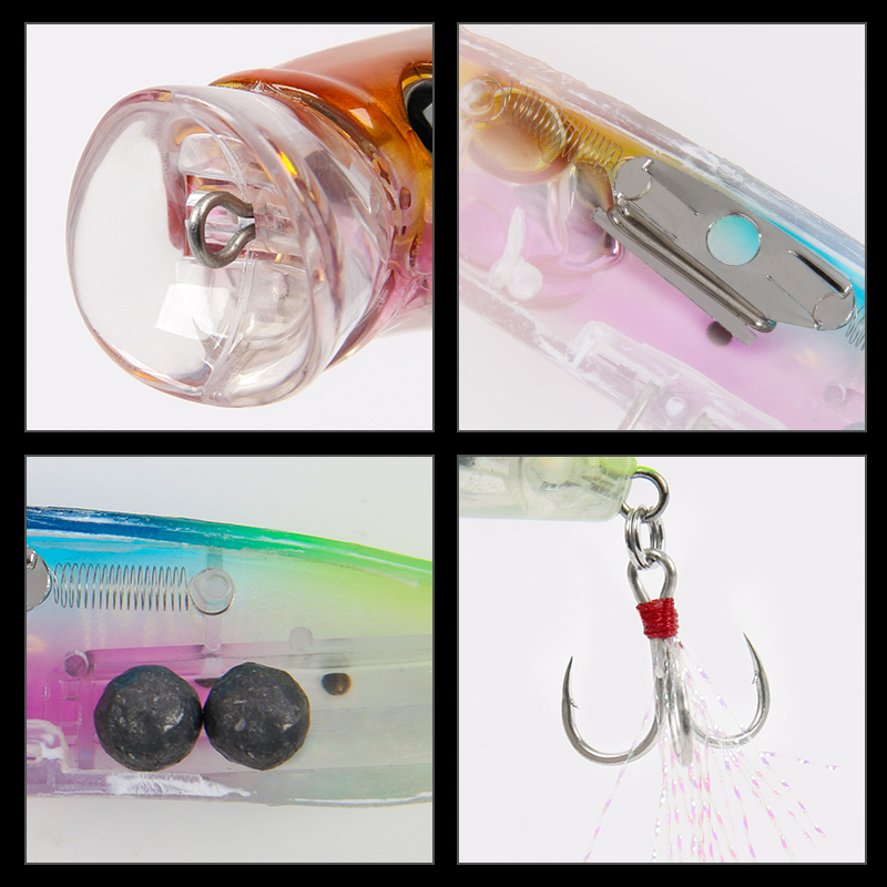 LETOYO 9.6g/18g フローティングポッパー ルア - Fishing Lure Popper のレビューと価格