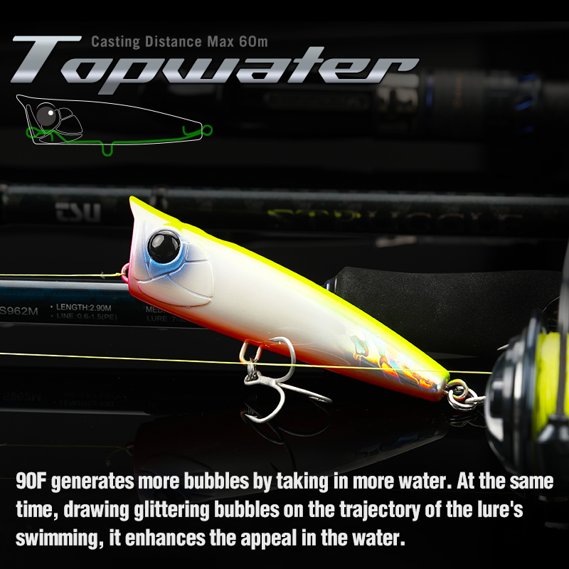 ツリノヤ-釣り用の高強度人工餌,ミーポッパーフィッシングに最 - Fishing Lure Popper のレビューと価格