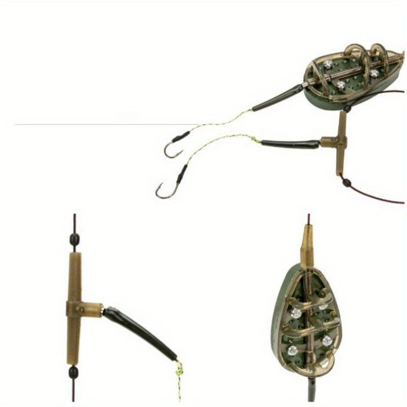 1pc 鯉釣りフィーダーキットフィーダーフック鯉釣り餌ケージ - Fishing Lure Kit のレビューと価格