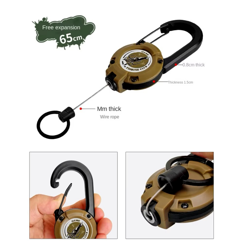 イカジグフックキャップとカラビナ釣りアクセサリーベイトプロテ - Fishing Lure Jig のレビューと価格