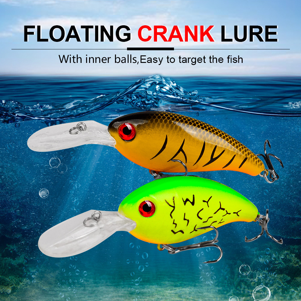 クランクフィッシング用の大きなハードベイト,クランクで魚を捕 - Fishing Lure Jerkbait のレビューと価格