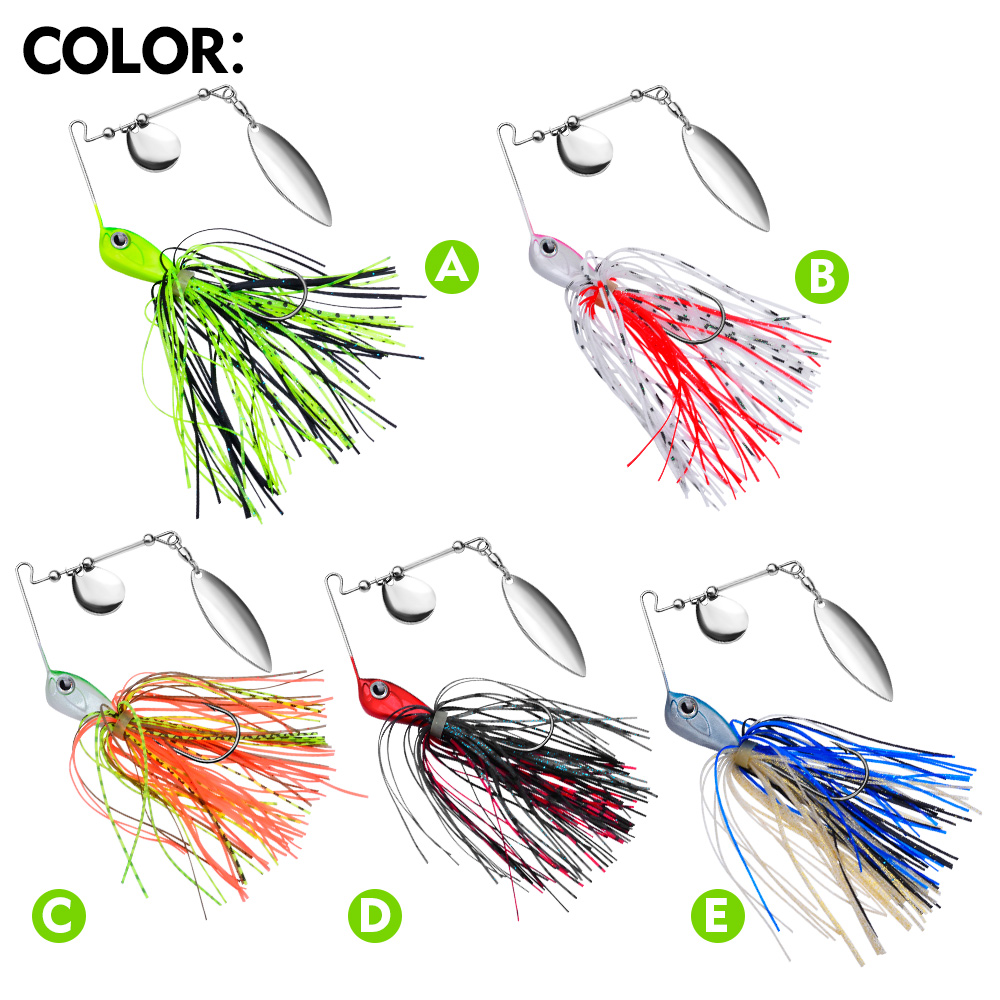プロベロス 10/14g スピナーベイト フィッシングルアー - Fishing Lure Blade Bait のレビューと価格
