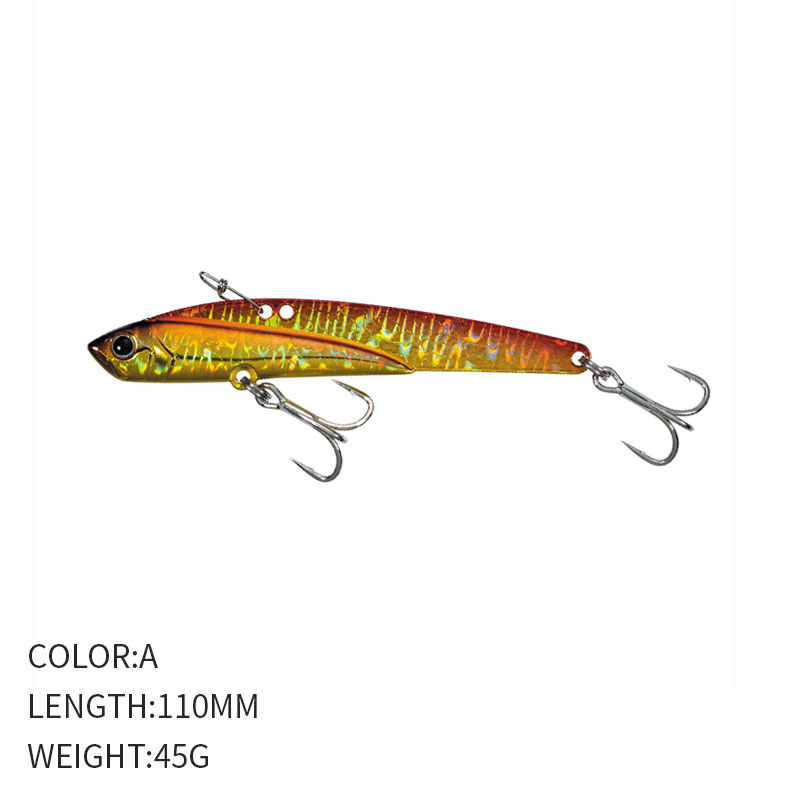 110mm,45gの釣りルアー,振動,人工餌,新しい - Fishing Lure Blade Bait のレビューと価格