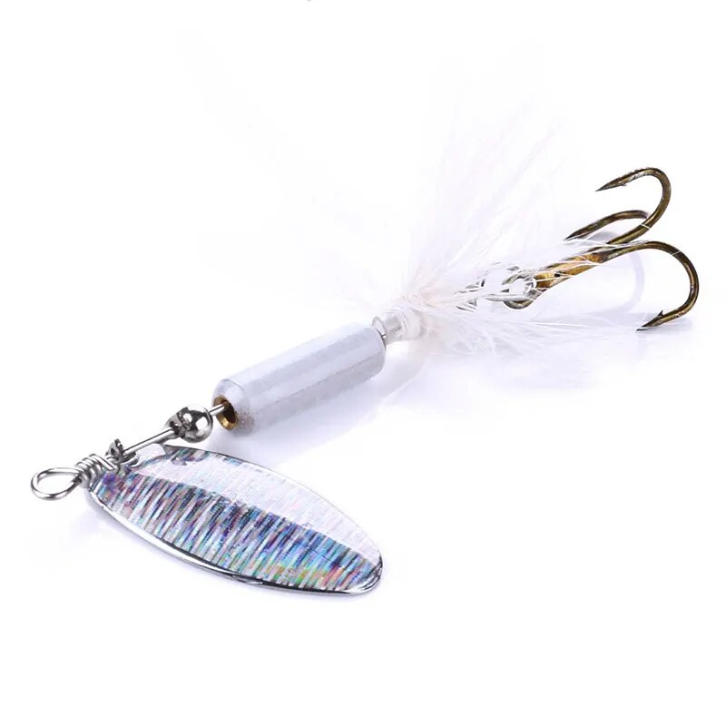 金属 VIB ルアー 1 個 3.5 グラムフェザースパンコ - Fishing Lure Spoon のレビューと価格