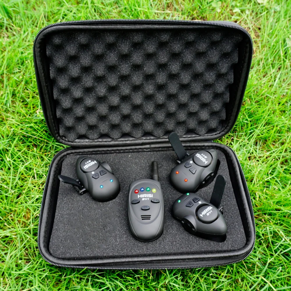 Hirisi 釣り餌アラームセットポータブルケース発光釣りバ - Fishing Lure Box のレビューと価格