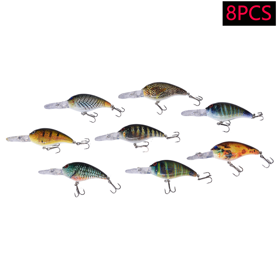 8個入り ジャークベイト ミノー ABSハードベイト 人工ウ - Fishing Lure Jerkbait のレビューと価格