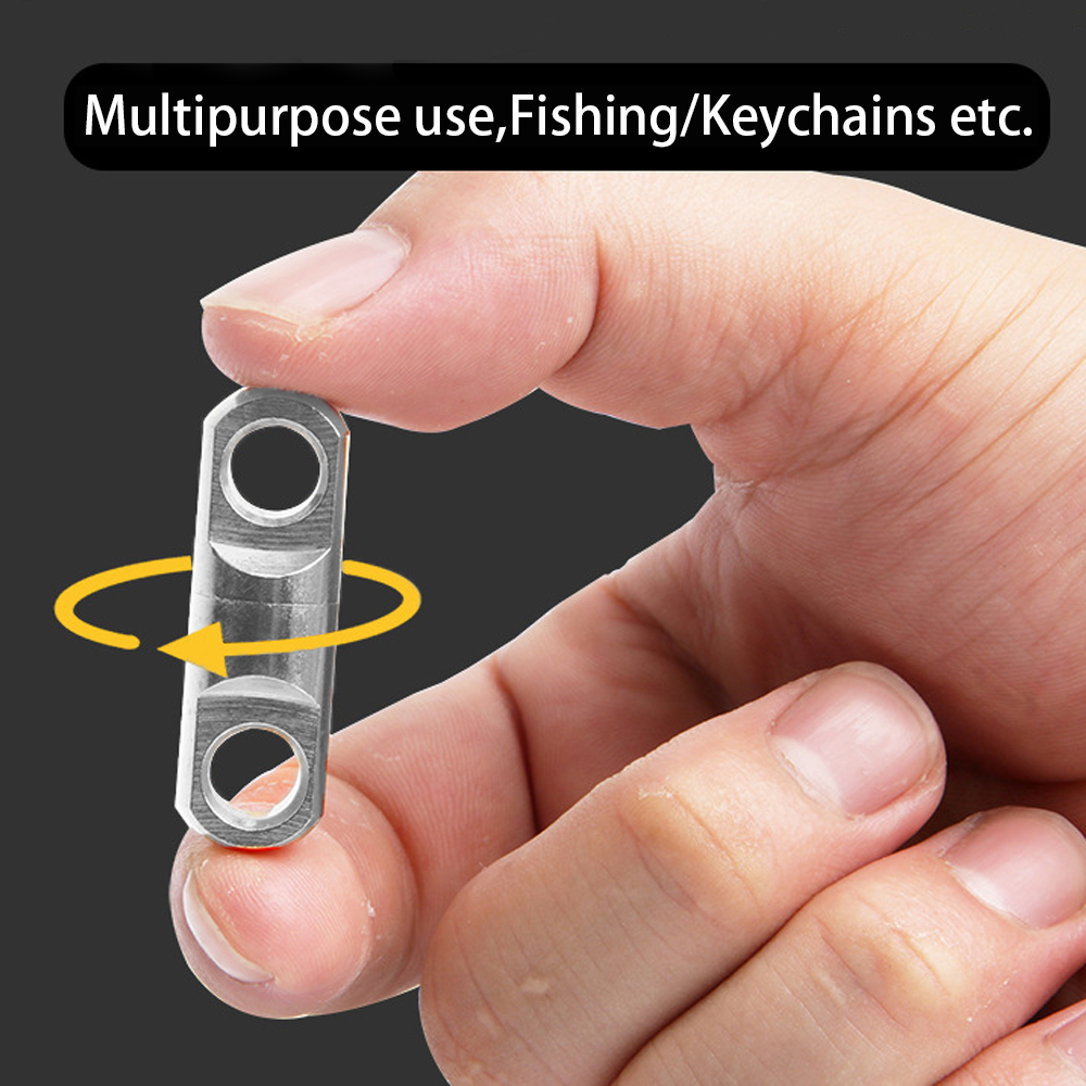 10個入りソリッドスイベル、釣り用リングコラム回転ベアリング - Fishing Lure Spinner のレビューと価格