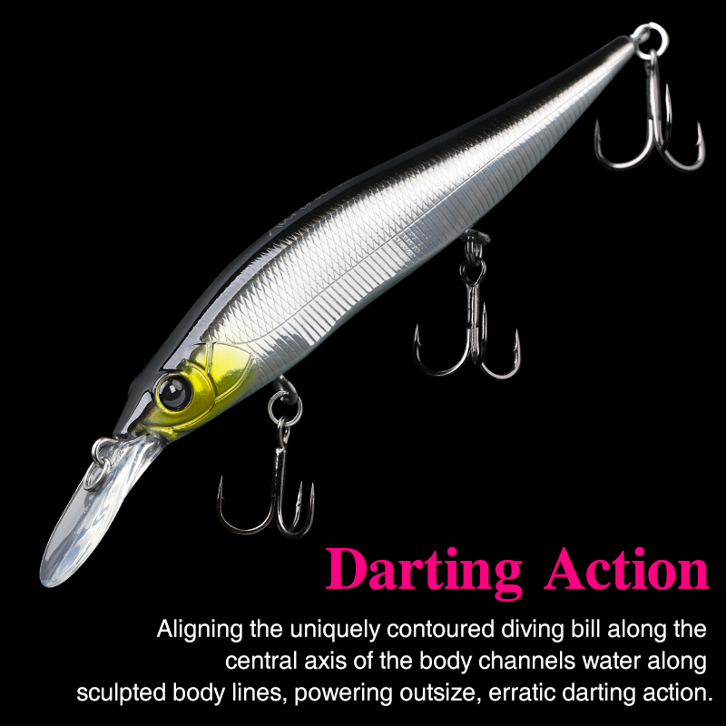 TSURINOYA サスペンドミノー AURORA 98SP - Fishing Lure Swimbait のレビューと価格