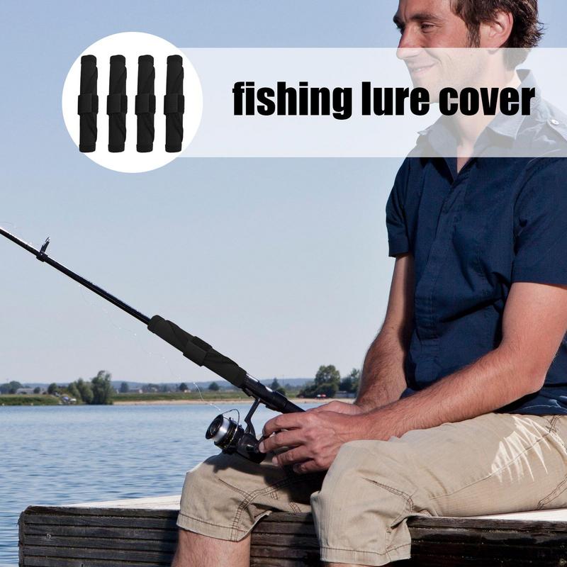 4 個釣りフックカバーアップグレードされたオックスフォード布 - Fishing Lure Accessories のレビューと価格