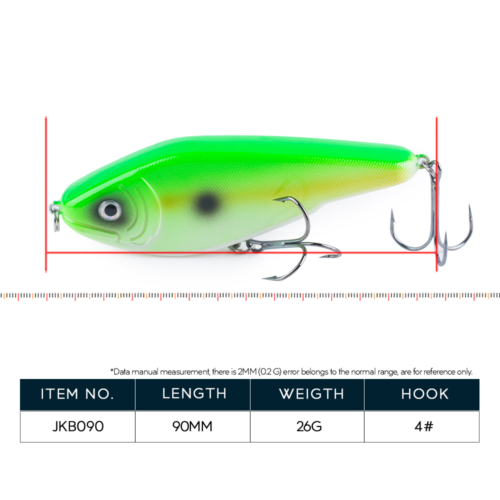 ハンリン NEW グライド ジャークベイト 90mm/26g - Fishing Lure Jerkbait のレビューと価格