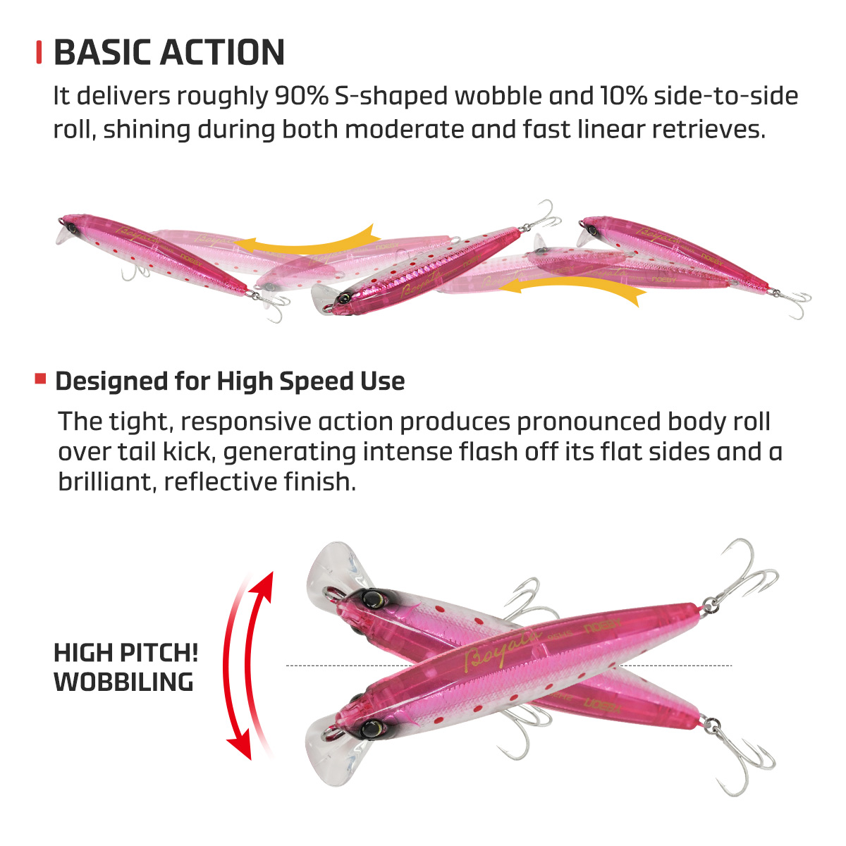 NOEBY ヘビーシンキングミノー釣りルアー 95 ミリメー - Fishing Lure Buzzbait のレビューと価格