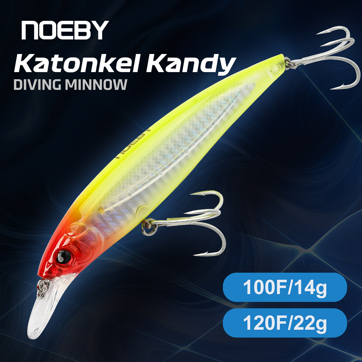 NOEBY ミノー釣り用ルアー 100mm 14g 120m - Fishing Lure Jerkbait のレビューと価格