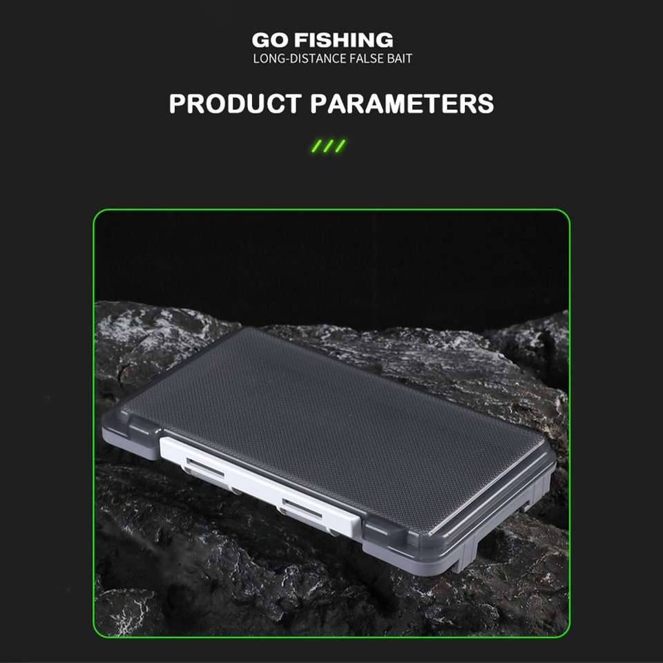 新しいプラスチック製釣り用ボックス、ポータブルスポンジパッド - Fishing Lure Spinnerbait のレビューと価格