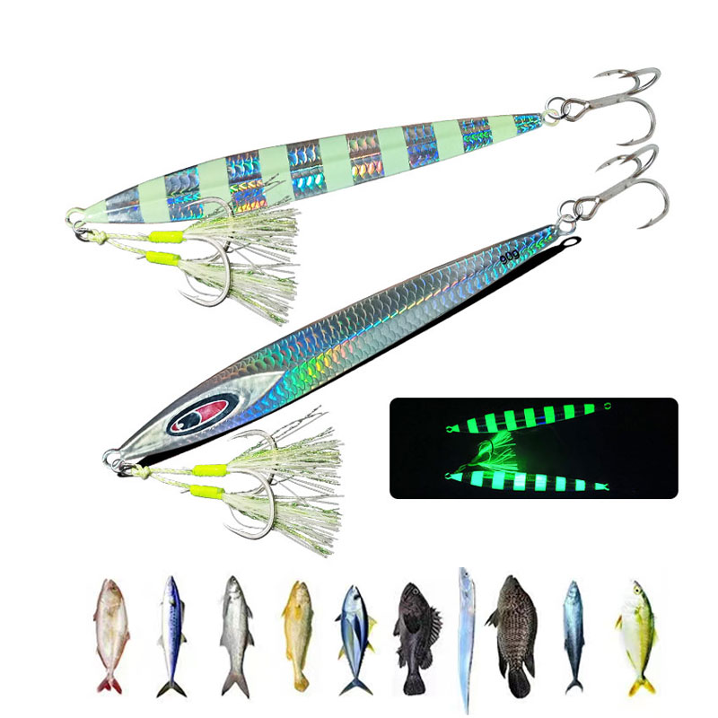 ロングブレードペスカファストジグバーチカルスピードシンキング - Fishing Lure Blade Bait のレビューと価格