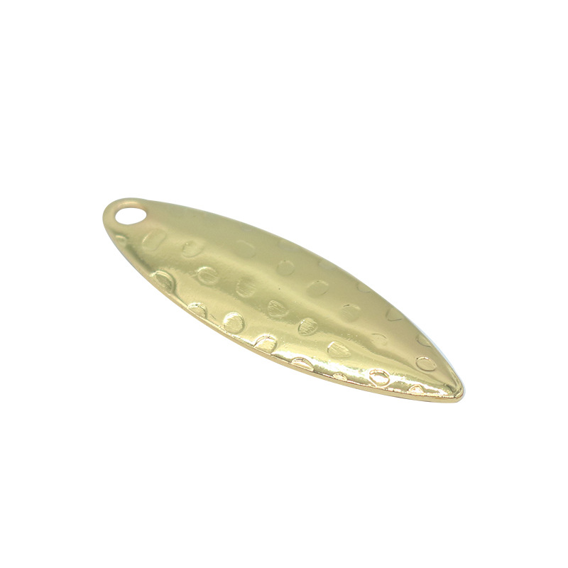 10 ピース/ロット柳の葉スパンコールピット表面 DIY ノ - Fishing Lure Spinner のレビューと価格