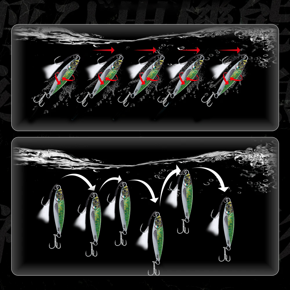 Hunthouse メタルジグ釣りルアーシンキングスロージギ - Fishing Lure Swimbait のレビューと価格