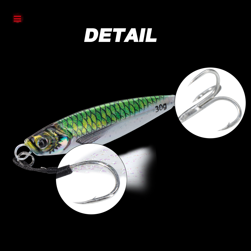 Hunthouse メタルジグ釣りルアーシンキングスロージギ - Fishing Lure Swimbait のレビューと価格