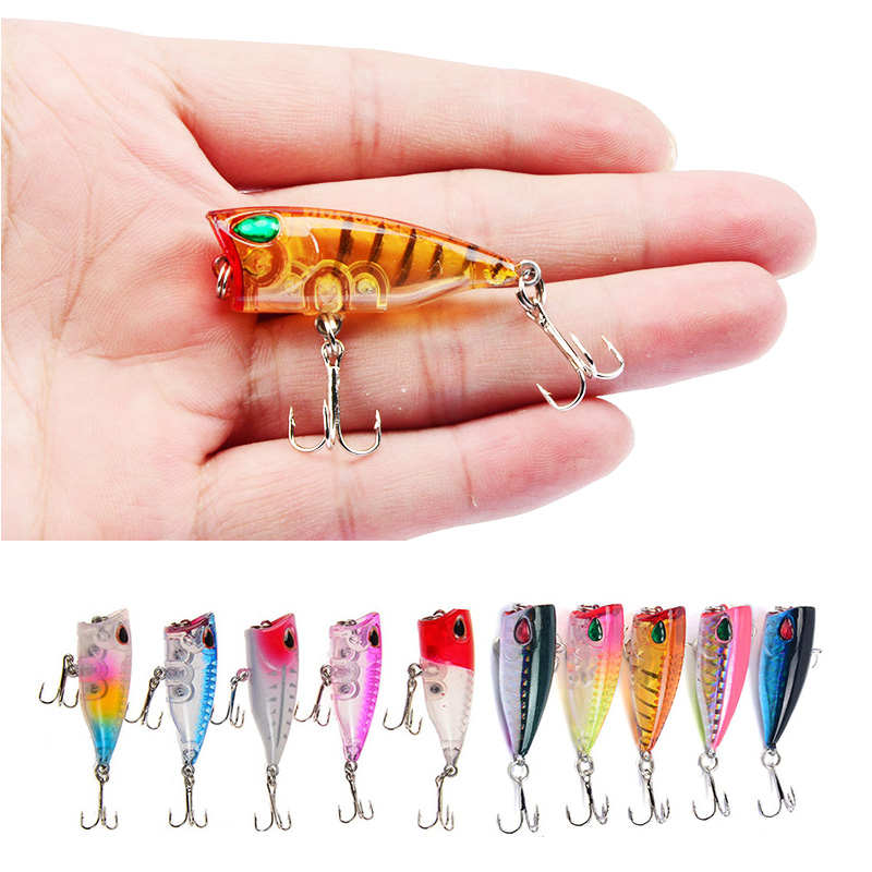 YUCONG 1PC ミニポッパー釣りルアー 4 センチメー - Fishing Lure Popper のレビューと価格
