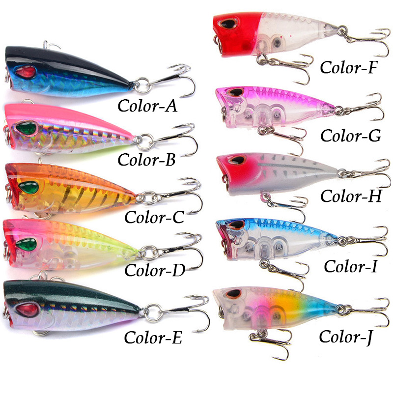 YUCONG 1PC ミニポッパー釣りルアー 4 センチメー - Fishing Lure Popper のレビューと価格