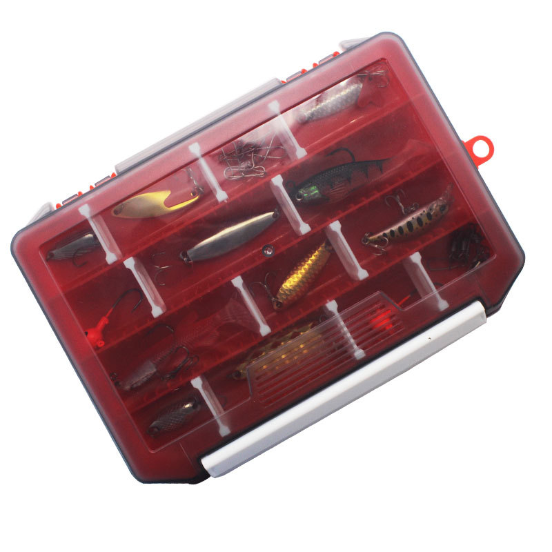 6色単層インサート式餌箱 大型4区画ルアー収納ボックス 多機 - Fishing Lure Box のレビューと価格