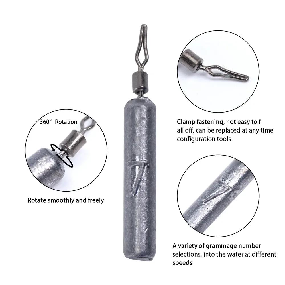 45個/箱 フィッシングウェイト 3.5g 5g 7g 10 - Fishing Lure Box のレビューと価格