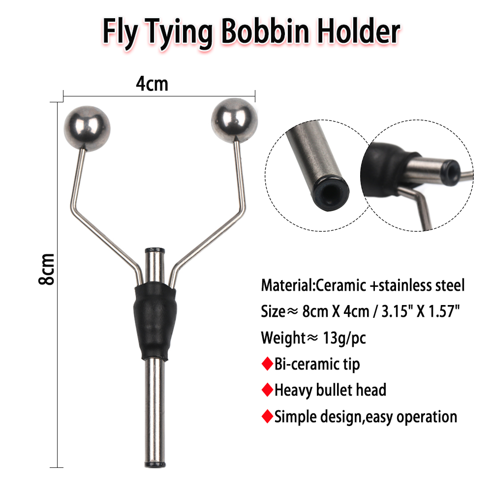 Vampfly バイセラミックチップボビンホルダーステンレス - Fishing Lure Jig のレビューと価格