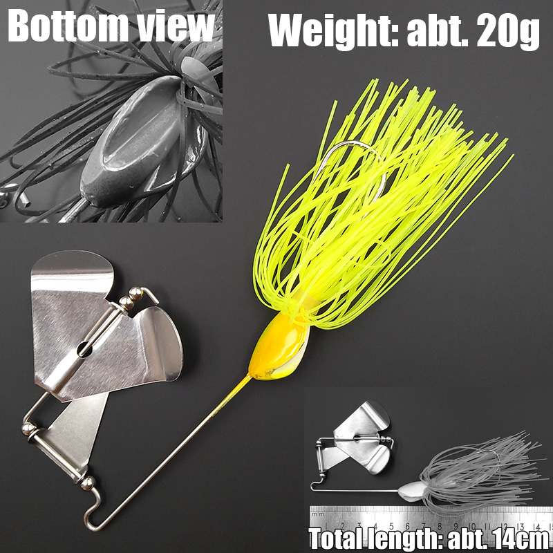 ウサンバン ランカースピナーベイト ハードフィッシングルアー - Fishing Lure Blade Bait のレビューと価格