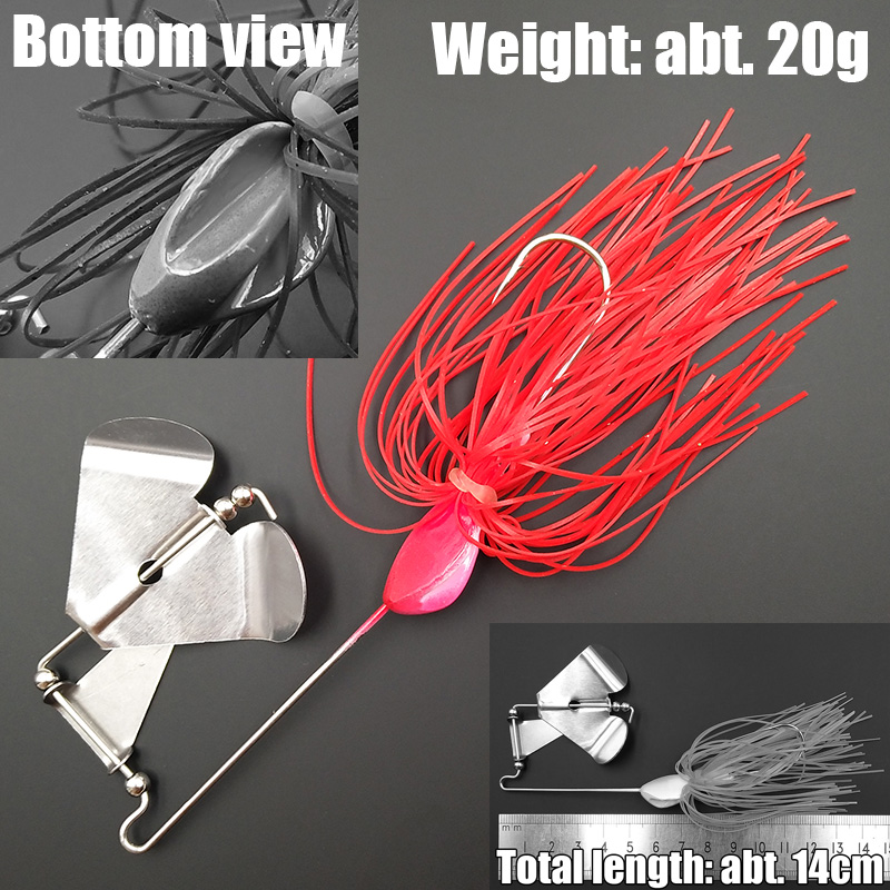 ウサンバン ランカースピナーベイト ハードフィッシングルアー - Fishing Lure Blade Bait のレビューと価格