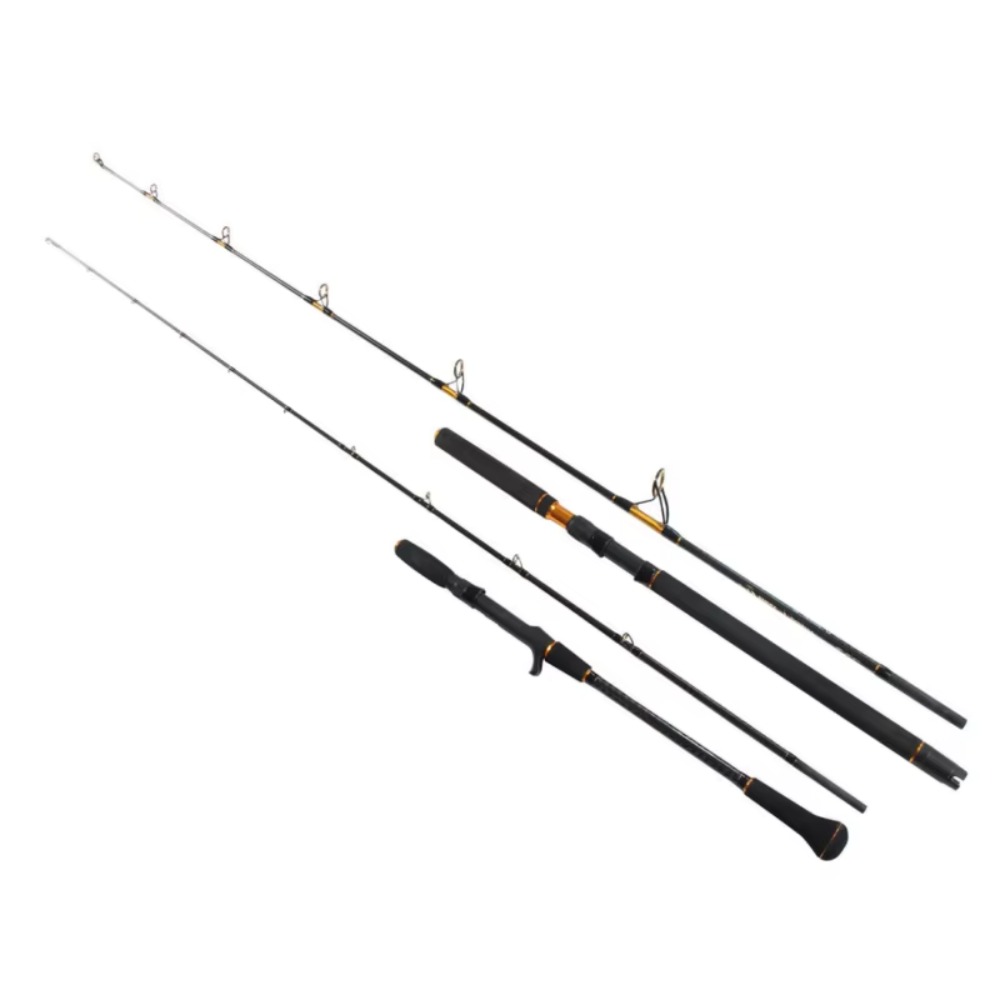 純カーボン製ベイトキャスティングロッド 海釣り用 60-50 - Fishing Lure Jig のレビューと価格