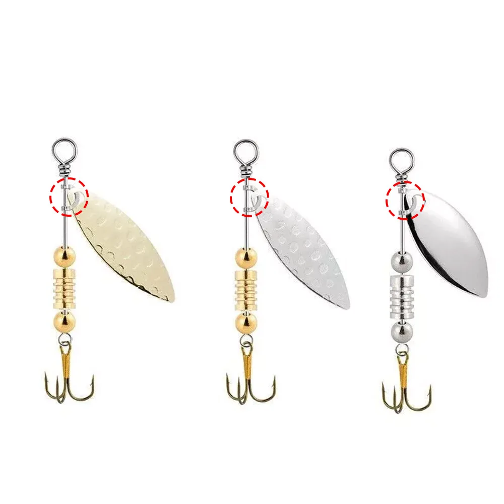 U字型固定ステンレス鋼クリップ、スピナーベイトクリップ、釣り - Fishing Lure Spinner のレビューと価格