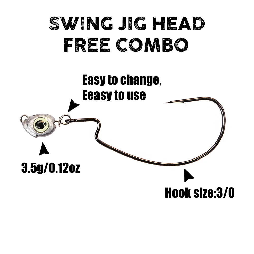 B&U スイングジグヘッド チェブラーシカシンカー フィッシ - Fishing Lure Jig のレビューと価格