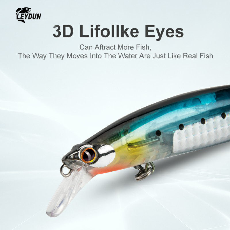 LEYDUNフローティングシーバスフィッシングルアーベイト1 - Fishing Lure Blade Bait のレビューと価格